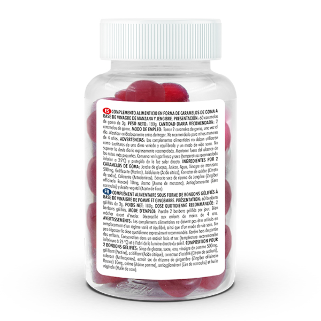 Gummies Vinagre de Manzana - 60 Gominolas